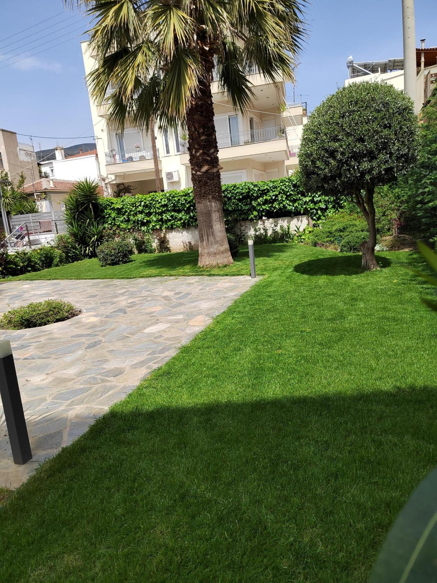 Ferienwohnung Cosy House With Garden Volos Exterior foto
